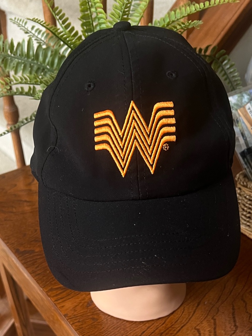 Whataburger Baseball Cap with embroidered logo